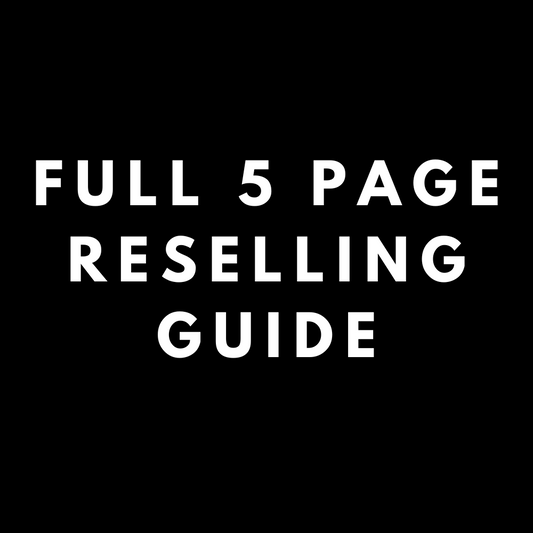 FULL 5 PAGE RESELLING GUIDE